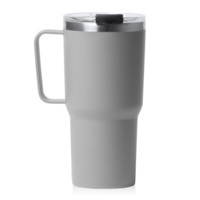 TZ1589S147&nbsp;1071.92&nbsp;Термокружка «Кенчер» с двойными стенками из нержавеющей стали 304 и полипропилена, серый&nbsp;279705