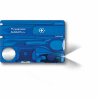 601199&nbsp;10280&nbsp;Швейцарская карточка VICTORINOX SwissCard Lite, 13 функций, полупрозрачная синяя&nbsp;196663