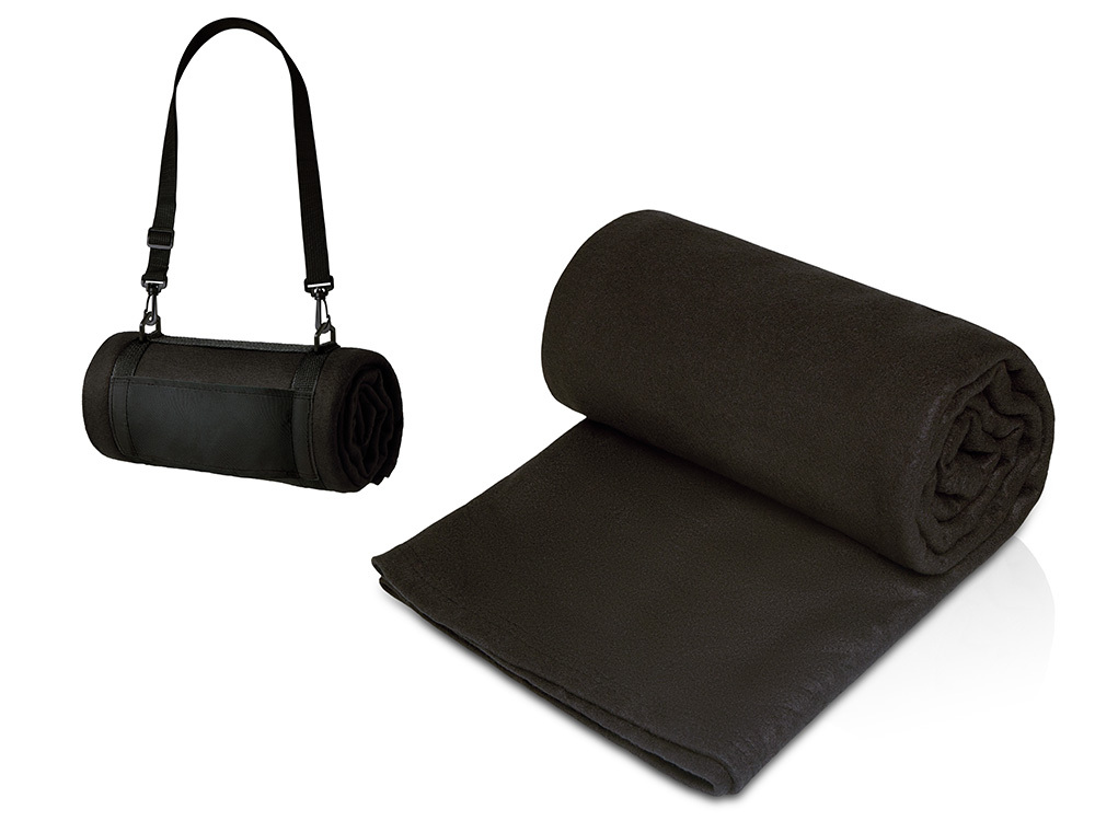 835437&nbsp;845.18&nbsp;Плед «Нежность» с плечевым ремнем, черный&nbsp;276266