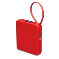 590160.01&nbsp;1369.94&nbsp;Внешний аккумулятор со встроенным кабелем USB-C «Дэнси», 5000 мАч, красный&nbsp;279613