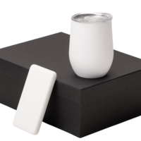 210114.01&nbsp;4251.15&nbsp;Подарочный набор с термокружкой и повербанком С2, 10000 mAh, белый&nbsp;268484