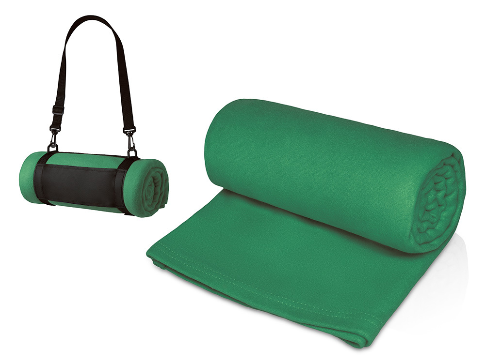 835433&nbsp;845.18&nbsp;Плед «Нежность» с плечевым ремнем, зеленый&nbsp;276262