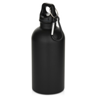 10087190&nbsp;568.05&nbsp;Oregon одностенная бутылка для воды с карабином, изготовленная из нержавеющей стали, сертифицированной по стандарту RCS, объемом 400 мл - Черный&nbsp;276948