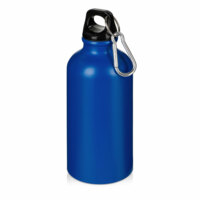 5-10055903&nbsp;369.92&nbsp;Матовая спортивная бутылка "Hip S" с карабином и объемом 400 мл, синий&nbsp;216111