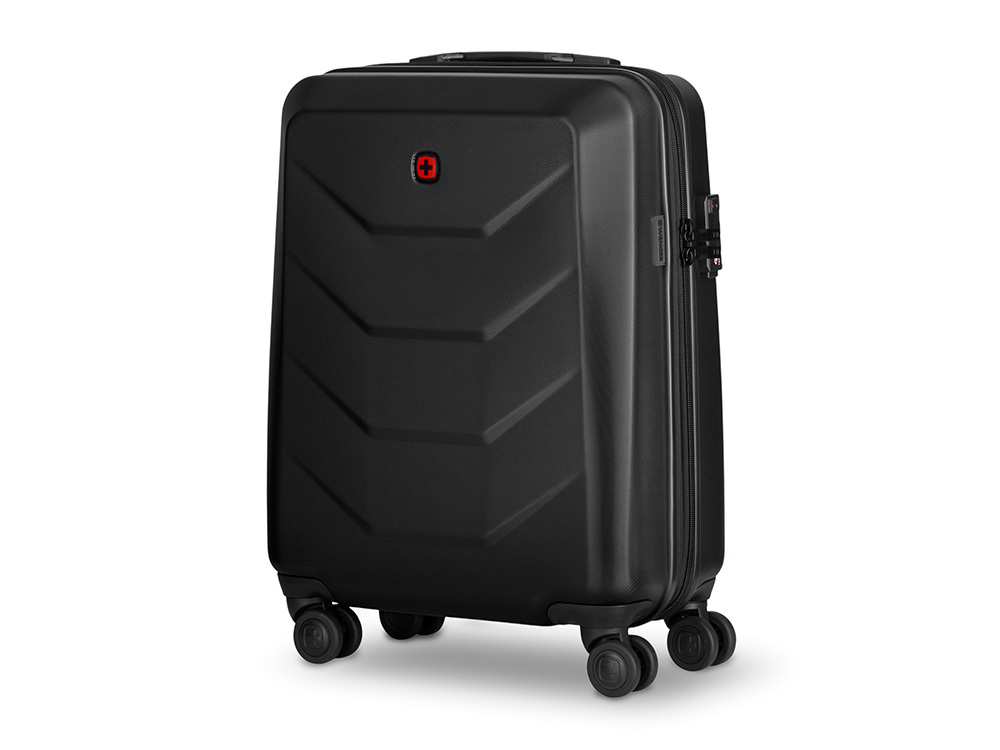 612536&nbsp;20030&nbsp;Чемодан WENGER Prymo, чёрный, малый, 40х55х20 см, 36 л, ABS+PC&nbsp;277569