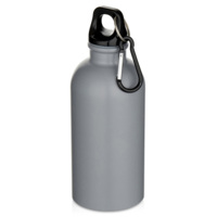 10087182&nbsp;568.05&nbsp;Oregon одностенная бутылка для воды с карабином, изготовленная из нержавеющей стали, сертифицированной по стандарту RCS, объемом 400 мл - Серый&nbsp;276947