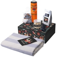 210093.08&nbsp;4635.34&nbsp;Подарочный набор c пледом, термосом, свечой и миндалем, оранжевый&nbsp;277602