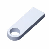 6589.8.06&nbsp;618.87&nbsp;USB 2.0-флешка на 8 Гб с мини чипом и круглым отверстием, белый&nbsp;202833