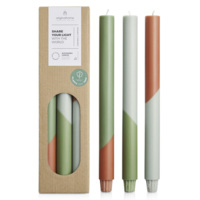 12642562&nbsp;4747.68&nbsp;Originalhome Eden диагональные свечи - набор из 3 штук - Зеленый яркий&nbsp;278220