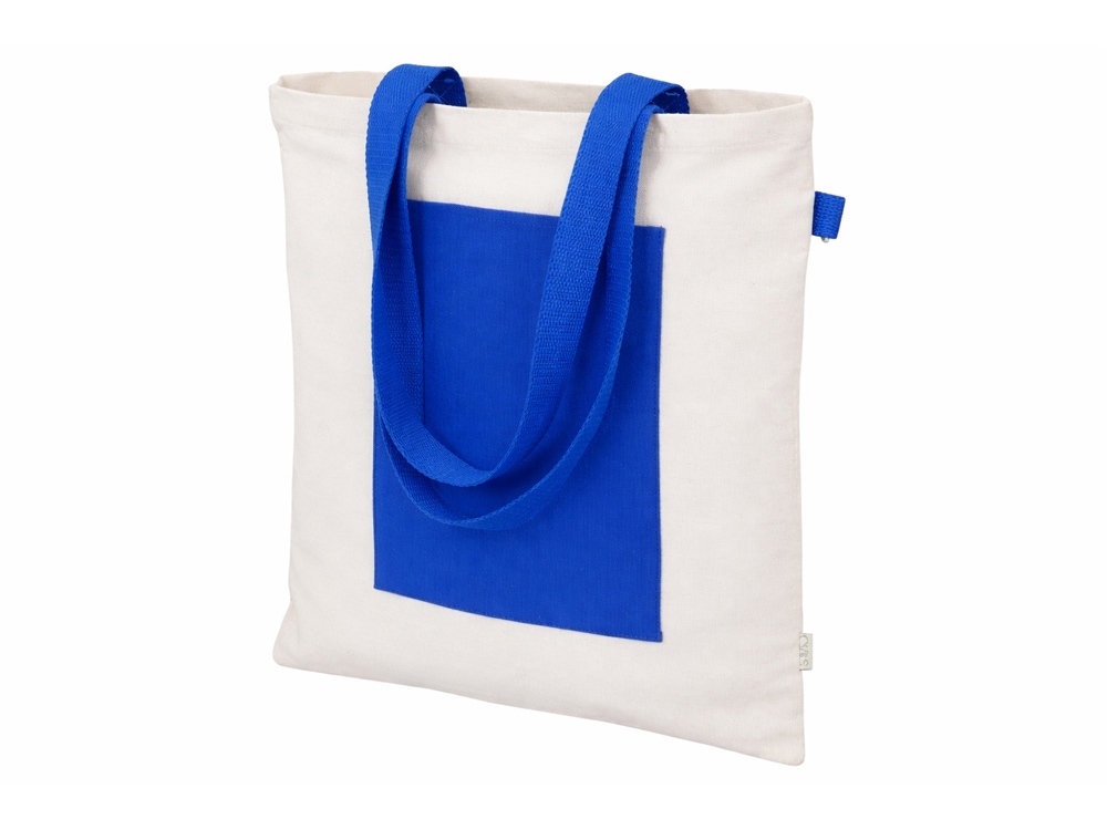 842252&nbsp;536.67&nbsp;Сумка для покупокTopiс из переработанных материалов с наружным цветным карманом, синий&nbsp;278630