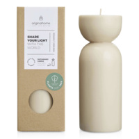12642791&nbsp;7508.16&nbsp;Originalhome органическая свеча - средняя - Бежевый&nbsp;278224