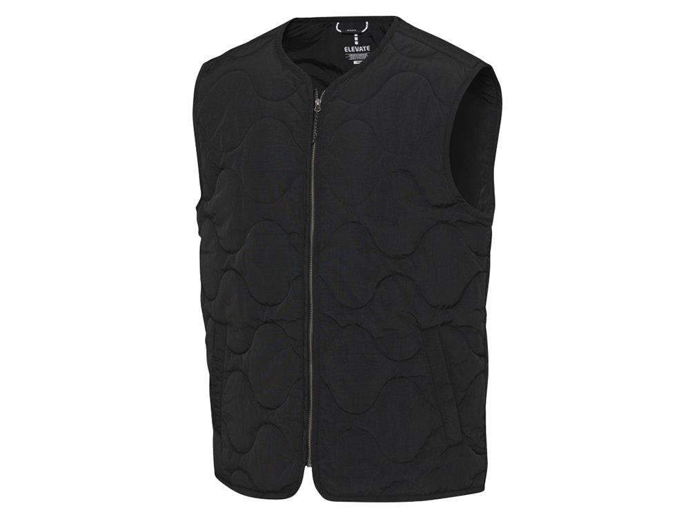 39477903XL&nbsp;9192.96&nbsp;Quartz утепленный жилет унисекс из переработанного материала GRS - сплошной черный&nbsp;277974