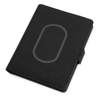 593908p&nbsp;3884.46&nbsp;Органайзер с беспроводной зарядкой 5000 mAh "Powernote", темно-серый (P)&nbsp;232341