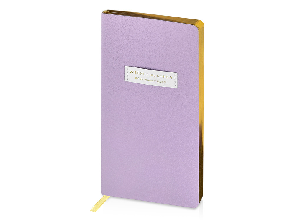 3-822.04&nbsp;285.63&nbsp;Еженедельник недатированный А6 "Zefir"с нашивкой, сиреневый&nbsp;281722