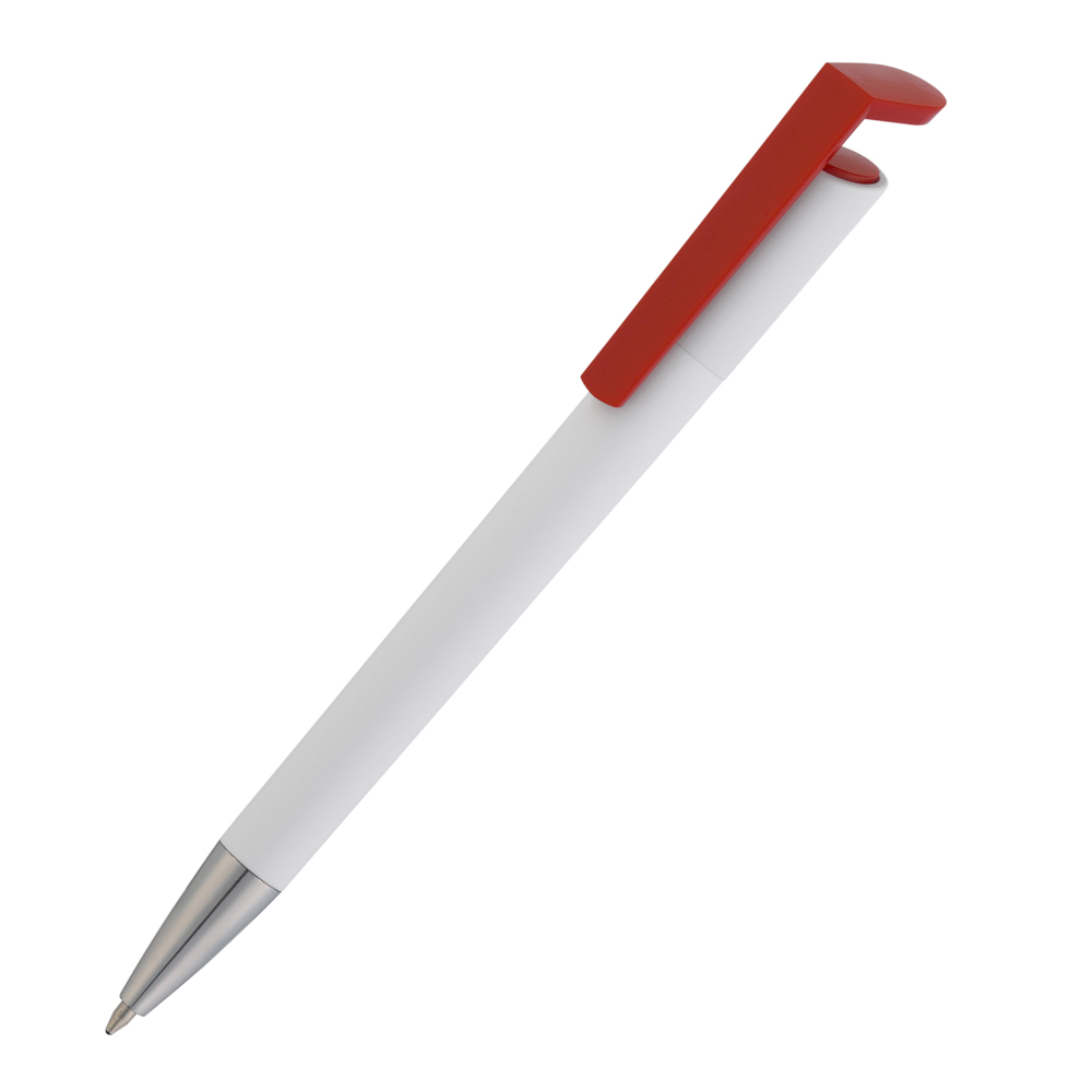 7404-1/4&nbsp;44.000&nbsp;Ручка шариковая "Chuck" белый с красным&nbsp;144592
