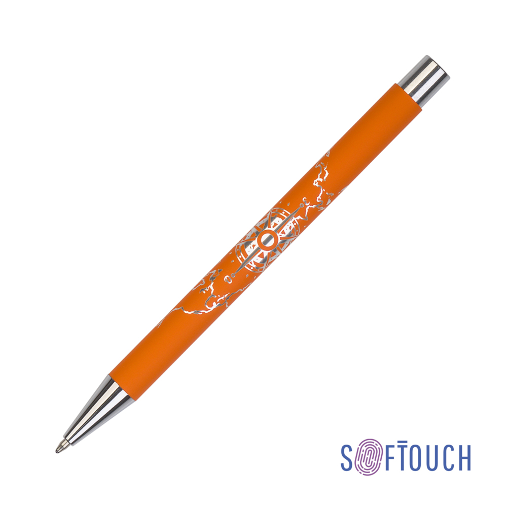 6818-10S&nbsp;129.000&nbsp;Ручка шариковая "Aurora", покрытие soft touch оранжевый&nbsp;145763