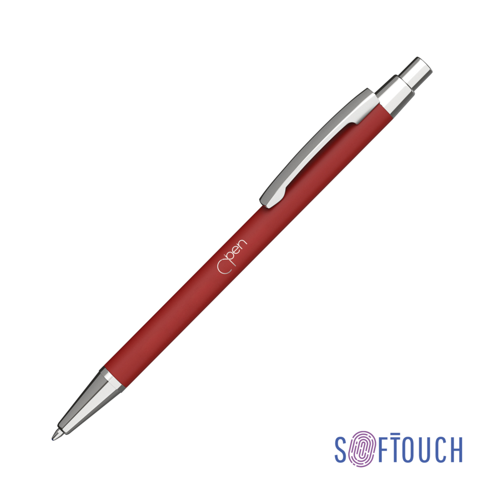 7415-4S&nbsp;149.000&nbsp;Ручка шариковая "Ray", покрытие soft touch красный&nbsp;145166