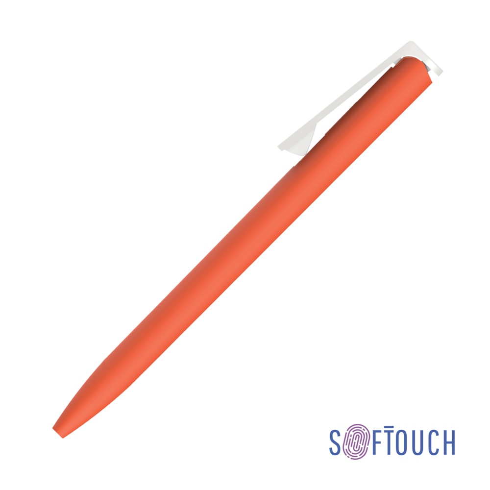 7428-10/1&nbsp;43.000&nbsp;Ручка шариковая "Clive", покрытие soft touch оранжевый с белым&nbsp;145620