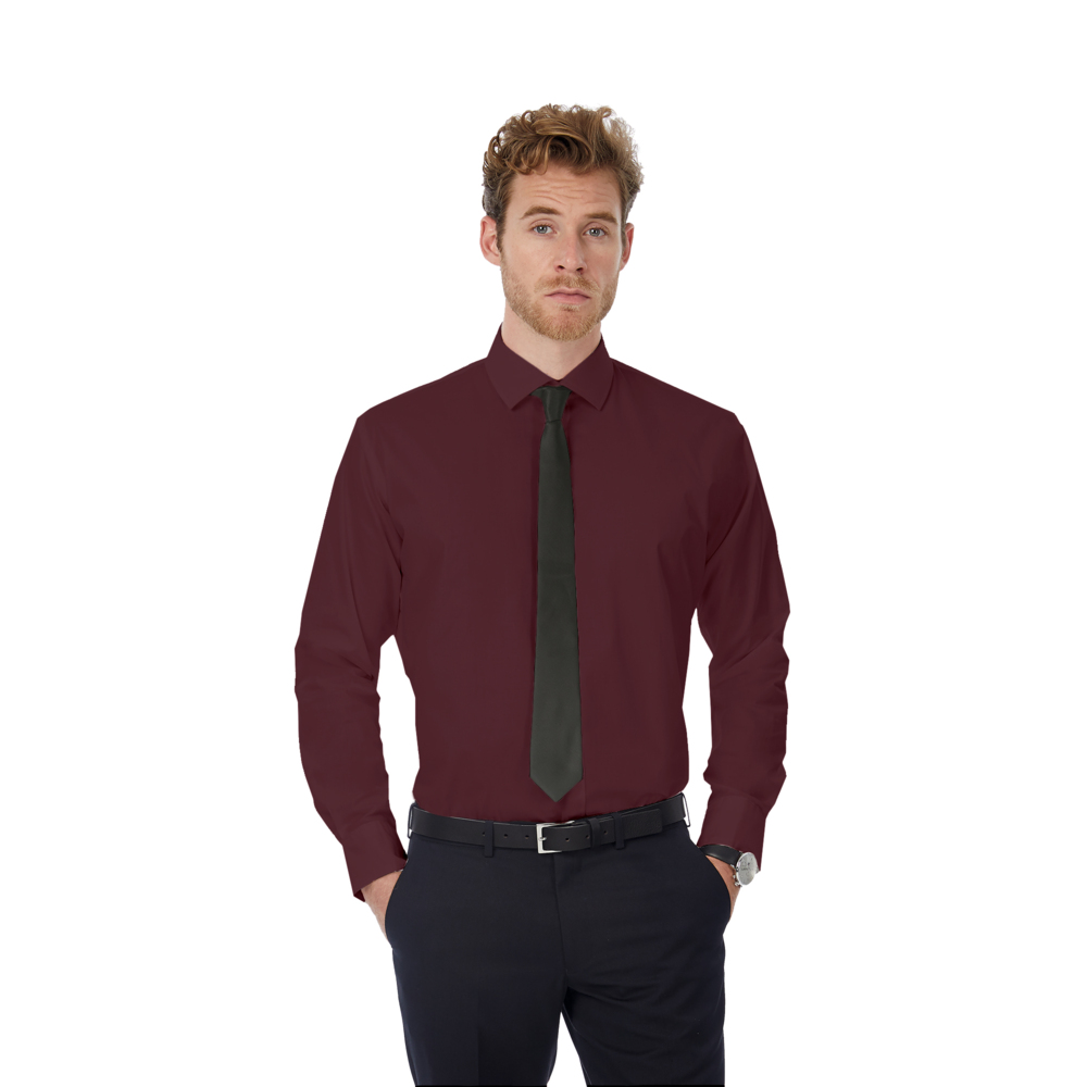 3777-365XL&nbsp;1189.000&nbsp;Рубашка мужская с длинным рукавом Black Tie LSL/men бордовый XL&nbsp;143959