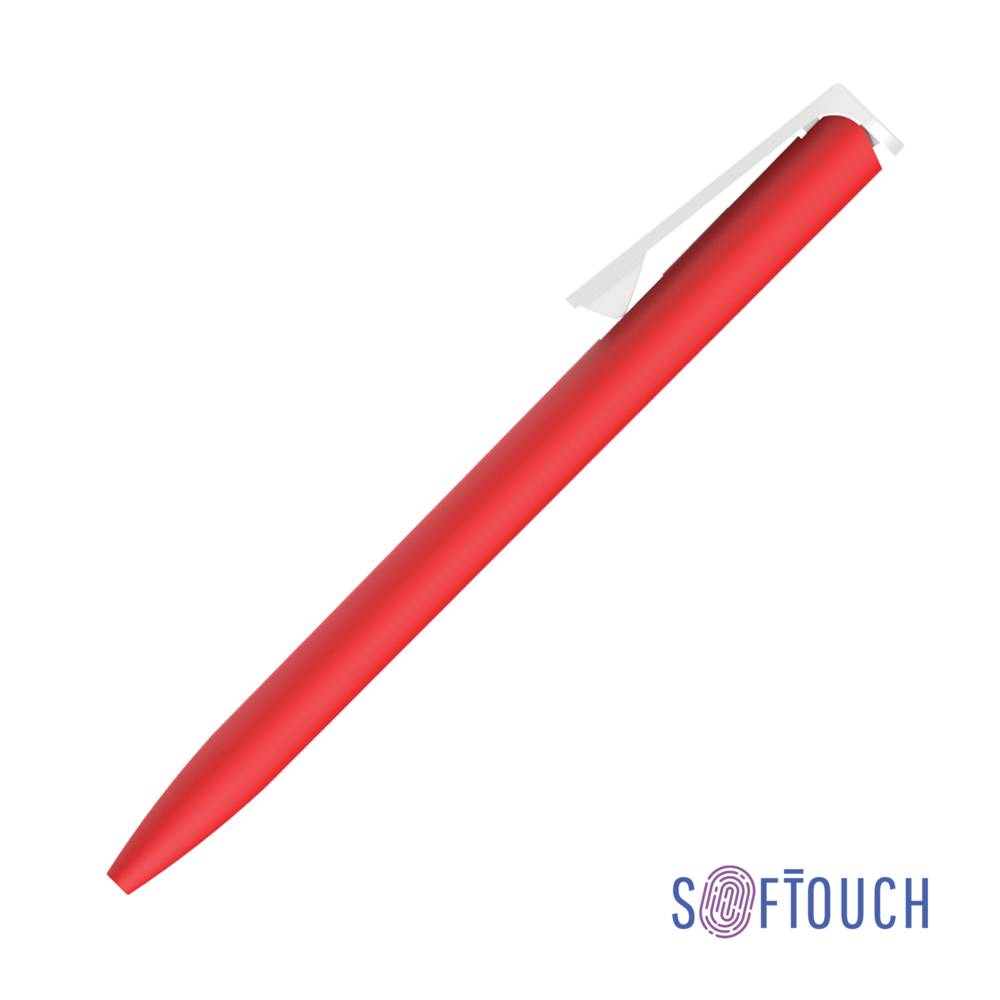 7428-4/1&nbsp;43.000&nbsp;Ручка шариковая "Clive", покрытие soft touch красный с белым&nbsp;145619