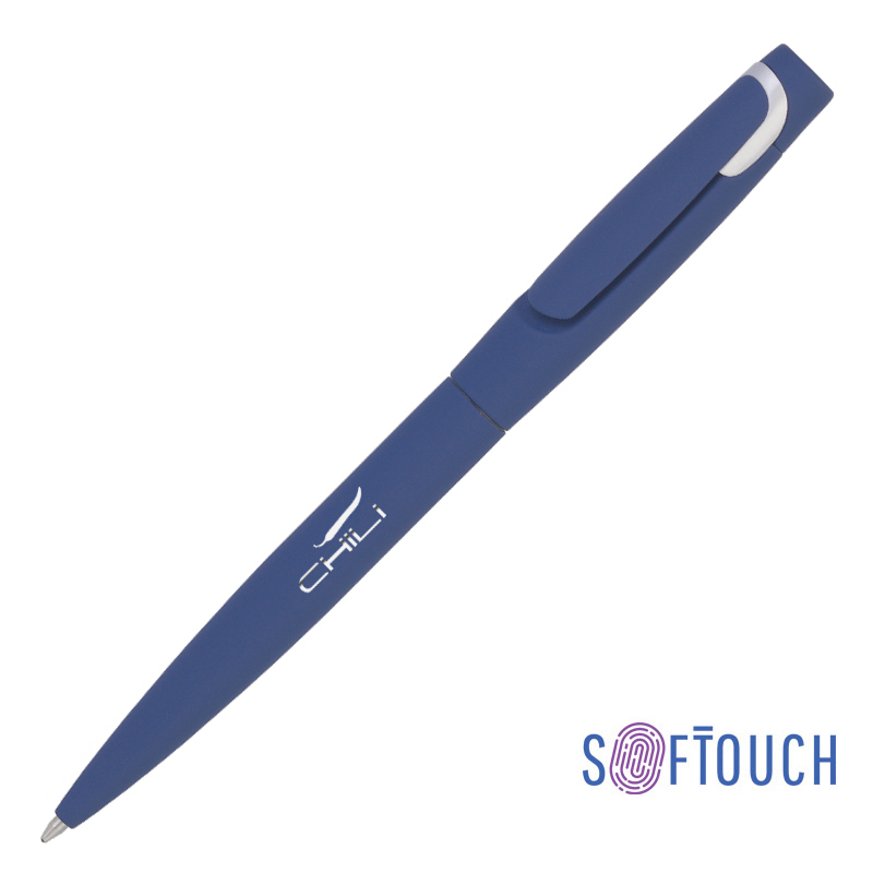 6846-21S&nbsp;399.000&nbsp;Ручка шариковая "Saturn" покрытие soft touch темно-синий с серебристым&nbsp;144537