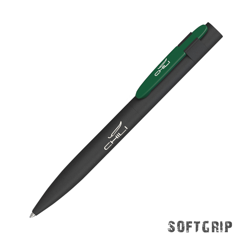 6941-3/61S&nbsp;429.000&nbsp;Ручка шариковая "Lip SOFTGRIP" черный с зеленым&nbsp;145181