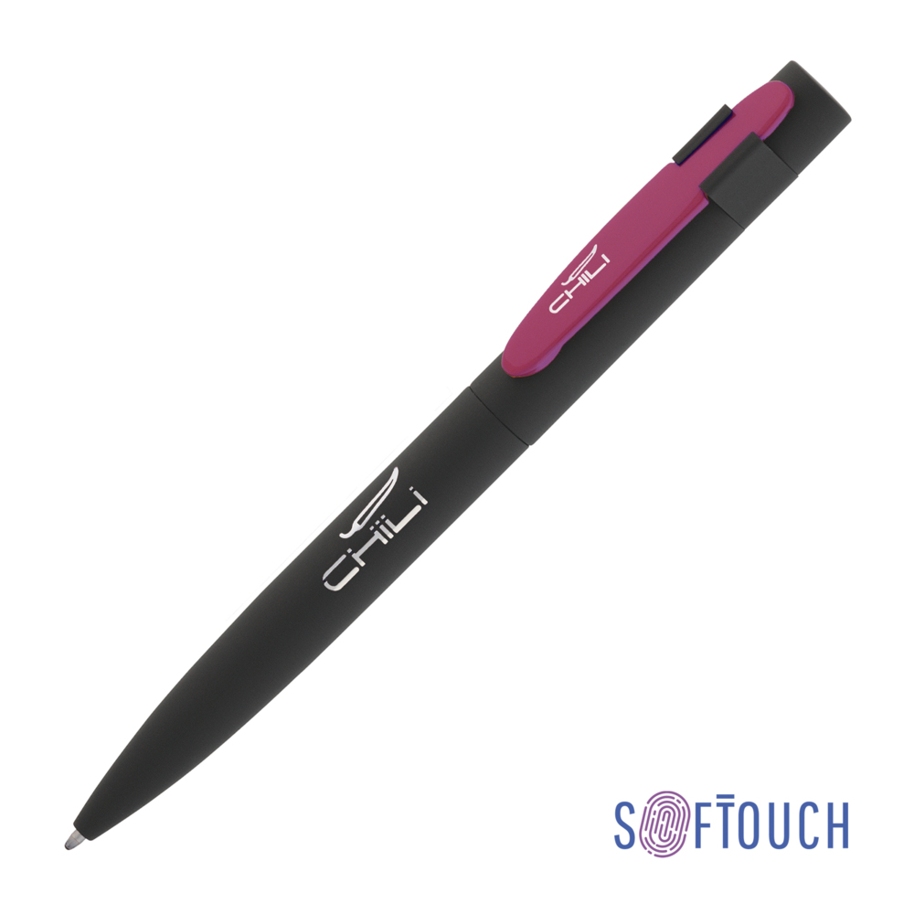 6844-3/24S&nbsp;399.000&nbsp;Ручка шариковая "Lip", покрытие soft touch черный с фуксией&nbsp;144483