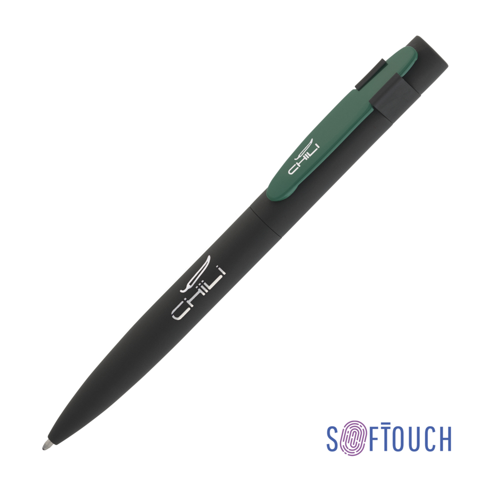 6844-3/61S&nbsp;399.000&nbsp;Ручка шариковая "Lip", покрытие soft touch черный с зеленым&nbsp;144478