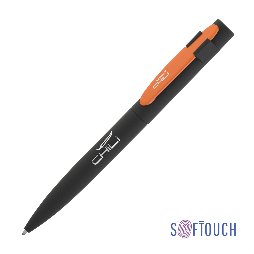 6844-3/10S&nbsp;399.000&nbsp;Ручка шариковая "Lip", покрытие soft touch черный с оранжевым&nbsp;144476