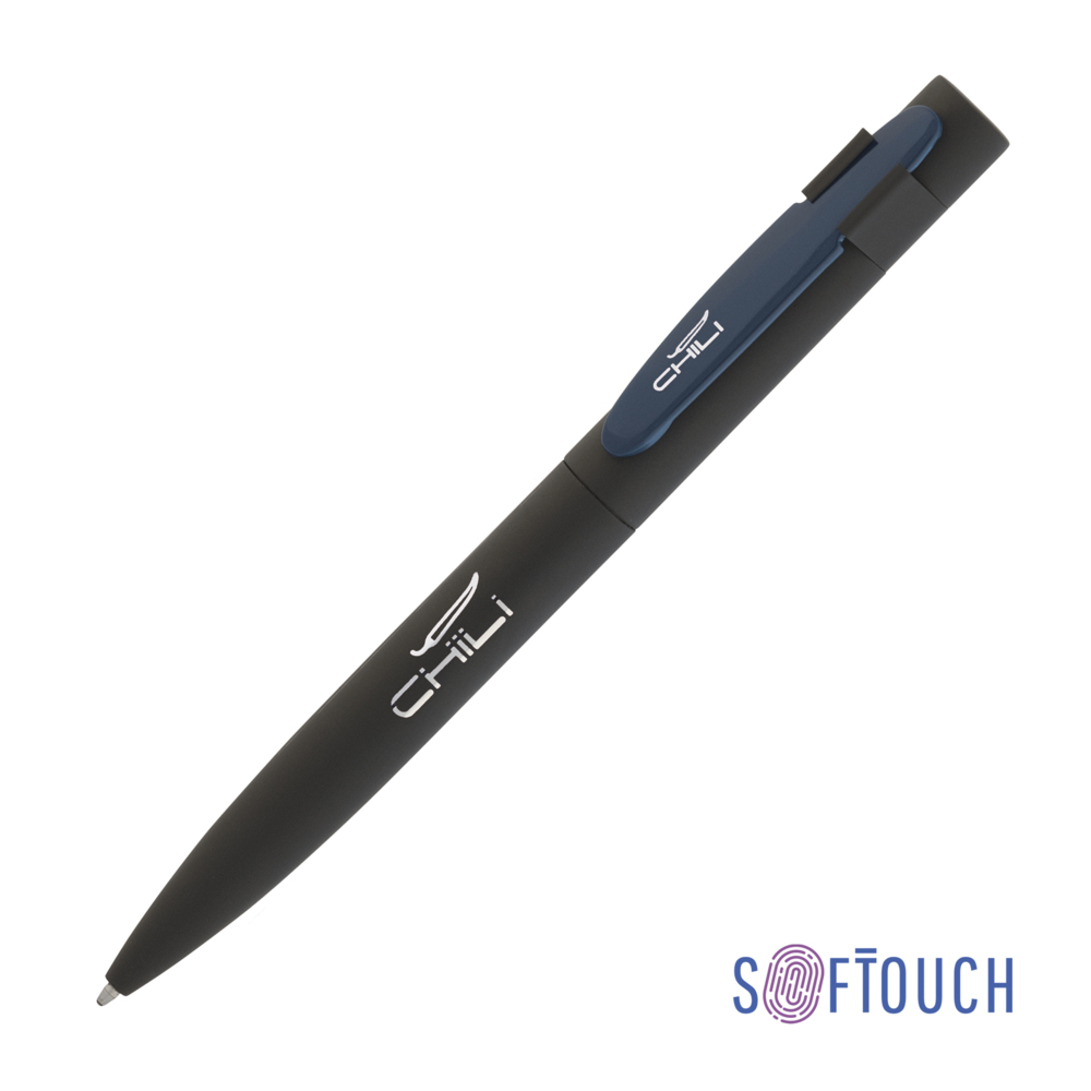 6844-3/21S&nbsp;399.000&nbsp;Ручка шариковая "Lip", покрытие soft touch черный с синим&nbsp;144477