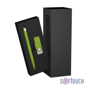 6913-63S/16Gb&nbsp;2244.000&nbsp;Набор ручка + флеш-карта 16 Гб в футляре, покрытие soft touch зеленое яблоко&nbsp;145443