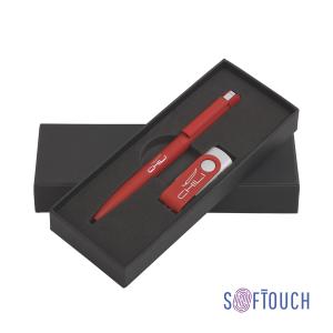 6877-4S/16Gb&nbsp;1958.000&nbsp;Набор ручка + флеш-карта 16 Гб в футляре, покрытие soft touch красный&nbsp;145434