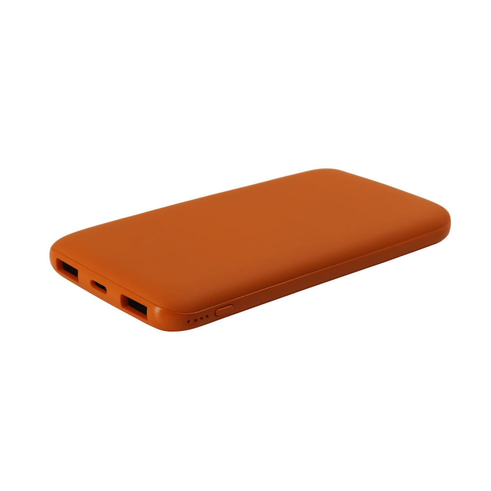 TC-725.08&nbsp;1949.000&nbsp;Внешний аккумулятор Bplanner Power 2 ST, софт-тач, 10000 mAh (Оранжевый)&nbsp;241212