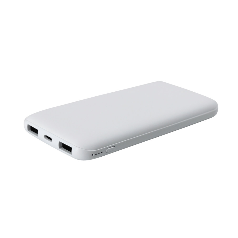 TC-725.01&nbsp;1949.000&nbsp;Внешний аккумулятор Bplanner Power 2 ST, софт-тач, 10000 mAh (Белый)&nbsp;241207