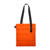 TC-782.0802&nbsp;849&nbsp;Шоппер Superbag Bubble, стёганый, без застёжки (оранжевый с черным)&nbsp;242490