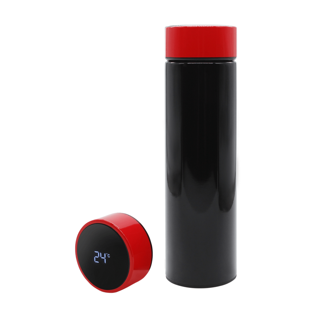 TC-352.0204&nbsp;990&nbsp;Термос Reactor duo black с датчиком температуры (черный с красным)&nbsp;241361