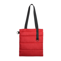 TC-782.0402&nbsp;849&nbsp;Шоппер Superbag Bubble, стёганый, без застёжки (красный с черным)&nbsp;286435