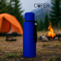 TC-859.03&nbsp;1490&nbsp;Термос Travel софт-тач 750мл (синий)&nbsp;274789