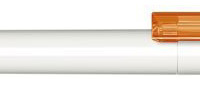 sen1440&nbsp;125.5&nbsp;Шариковая ручка Senator с поворотным механизмом "Headliner Polished  Basic" (Белый; Оранжевый)&nbsp;286347