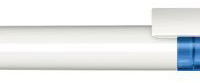 sen1451&nbsp;125.5&nbsp;Шариковая ручка Senator с поворотным механизмом "Headliner Clear" (Белый; Синий)&nbsp;286355