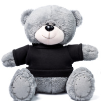 1300349&nbsp;2620&nbsp;Мишка серый "Ted" в свитшоте (черный)&nbsp;285890