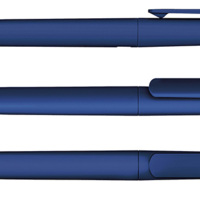 sen1856&nbsp;94.66&nbsp;Шариковая ручка Senator с нажимным механизмом "Kantaro Matt" (Темно-синий)&nbsp;286392